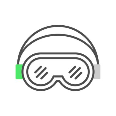 Ski Goggles Creative Icons Desig