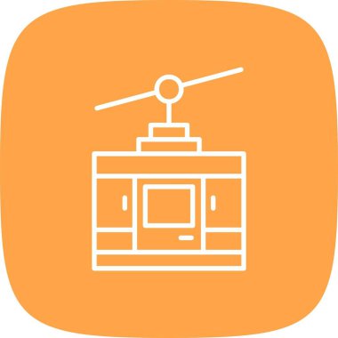Cable Car Creative Icons Desig