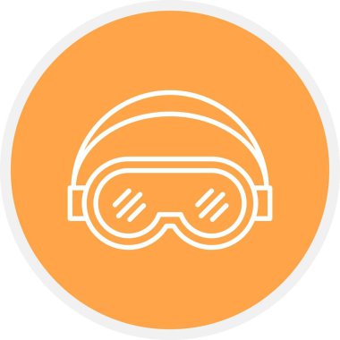 Ski Goggles Creative Icons Desig