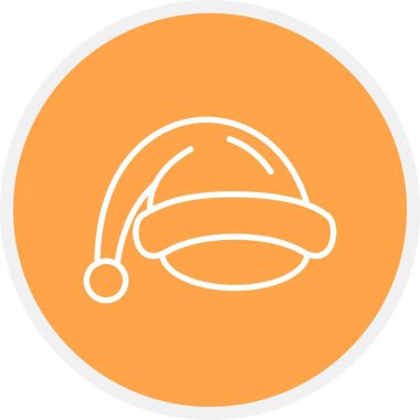 Santa Hat Creative Icons Desig