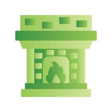 Fireplace Creative Icons Desig
