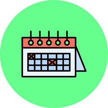 Calendar Creative Icons Desig