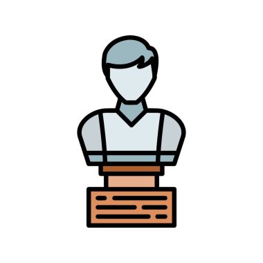 Sculpture Creative Icons Desig