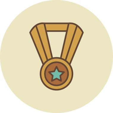  Madalya Yaratıcı Simgeler Tasarımı