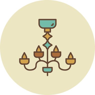 Chandelier Creative Icons Desig