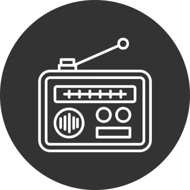  Radio Creative Icons Desig