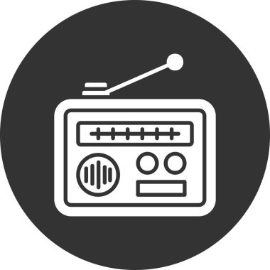  Radio Creative Icons Desig