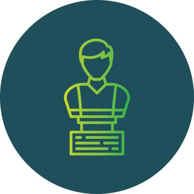 Sculpture Creative Icons Desig