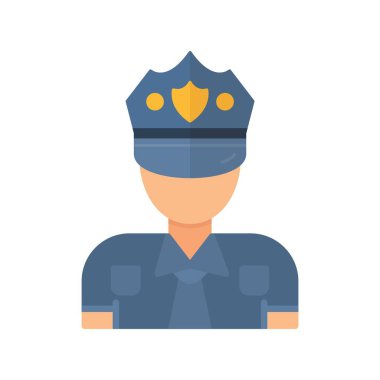 Police Man Creative Icons Desig