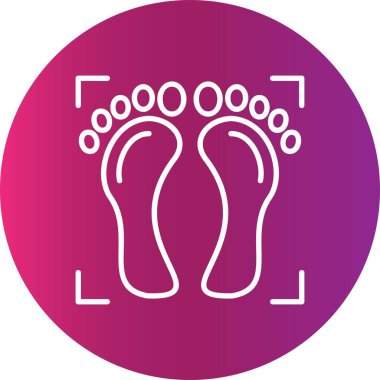 Foot Print Creative Icons Desig