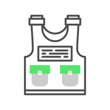 Police Vest Creative Icons Desig