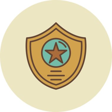 Sheriff Creative Icons Desig