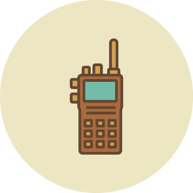 Walkie Talkie Creative Icons Desig