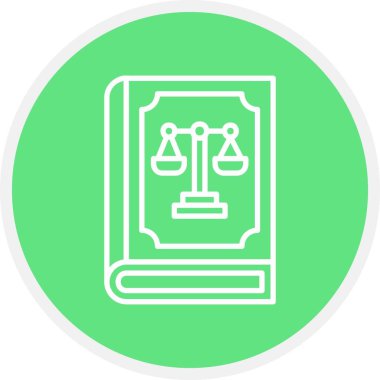 Law Book Creative Icons Desig