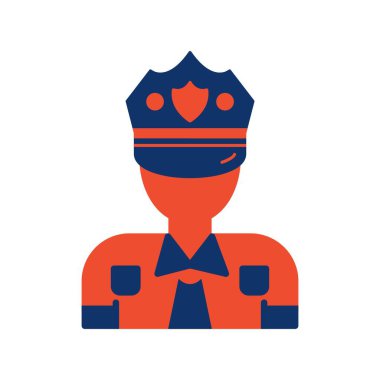  Police Man Creative Icons Desig