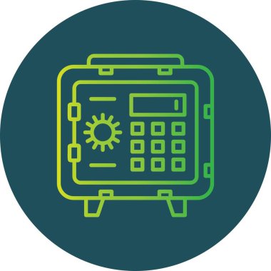 Safe Box Creative Icons Desig