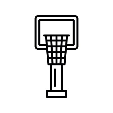 Basketball Hoop Creative Icons Design