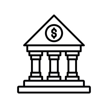 Bank Creative Icons Design
