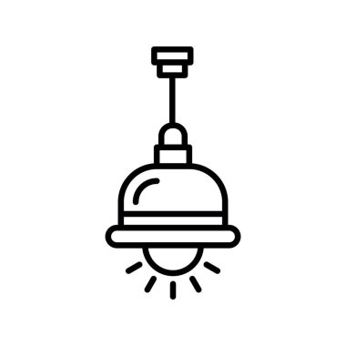 Hanging Lamp Creative Icons Design