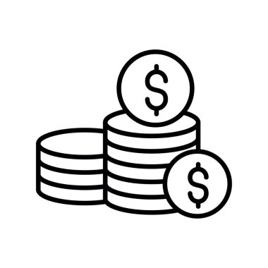 Coins Creative Icons Design