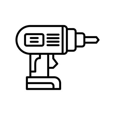 Hand Drill Creative Icons Design