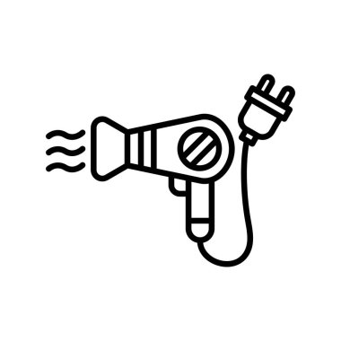 Hairdryer Creative Icons Design
