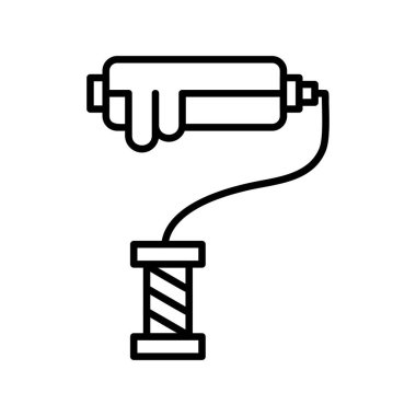 Paint Roller Creative Icons Design