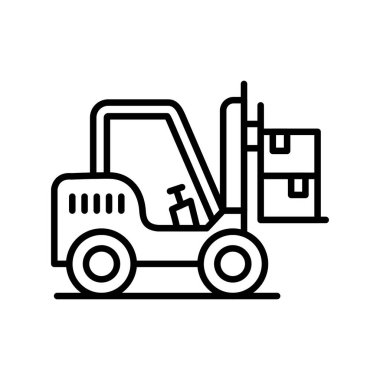 Forklift Creative Icons Design