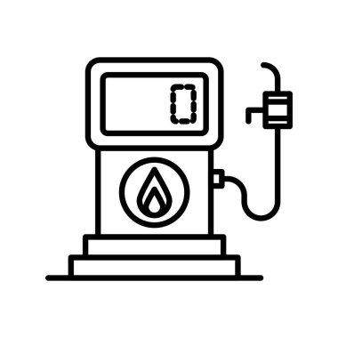 Petrol Station Creative Icons Design