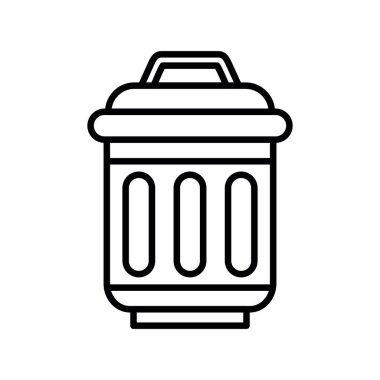 Trash Bin Creative Icons Design