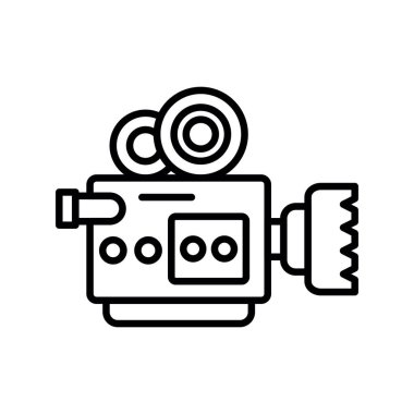 Video Camera Creative Icons Design