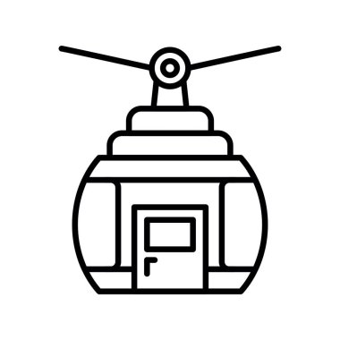 Cable Car Creative Icons Design
