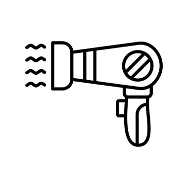 Hairdryer Creative Icons Design
