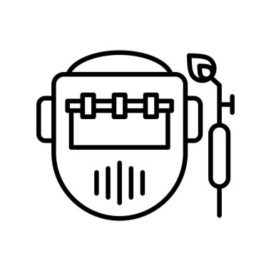 Welding Mask Creative Icons Design