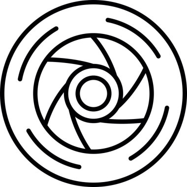 Diaphragm Creative Icons Design