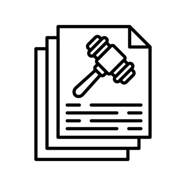 Law Creative Icons Design