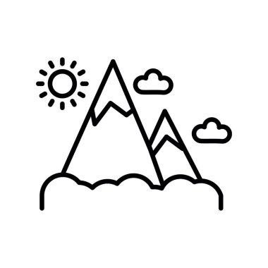 Mountain Creative Icons Design
