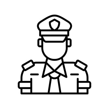 Police Creative Icons Design