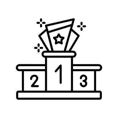 Podium Creative Icons Design