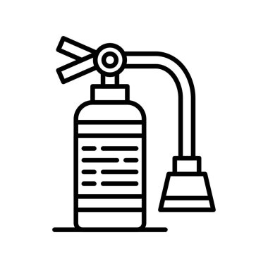 Fire Extinguisher Creative Icons Design