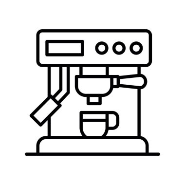 Coffee Machine Creative Icons Design