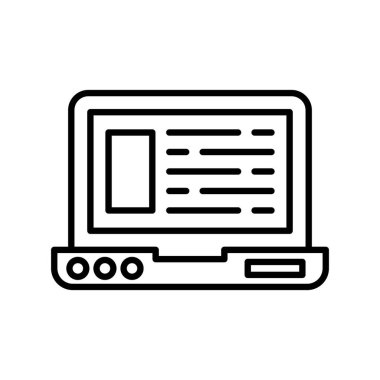 Laptop Creative Icons Design