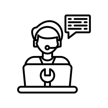 Technical Support Creative Icons Design