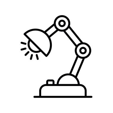 Desk Lamp Creative Icons Design