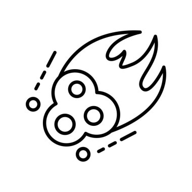 Meteorite Creative Icons Design