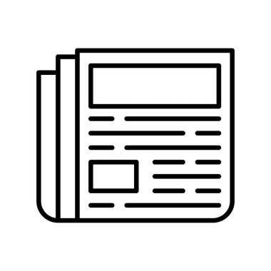 Newspaper Creative Icons Design