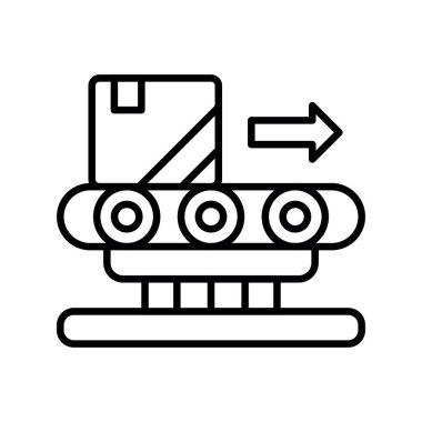 Conveyor Belt Creative Icons Design