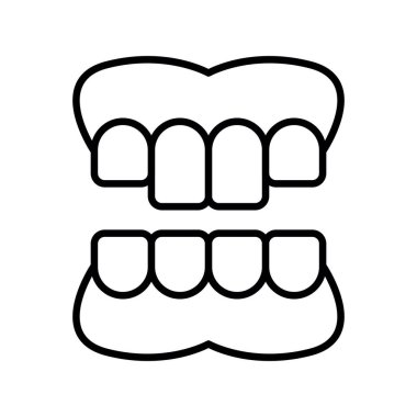 Denture Creative Icons Design