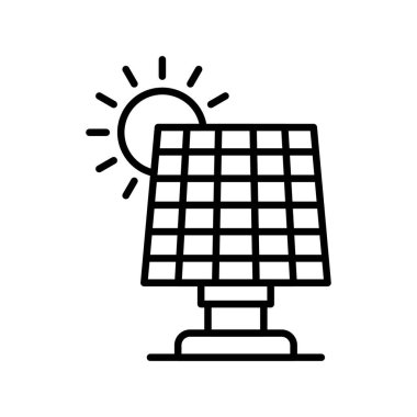Solar Panel Creative Icons Design