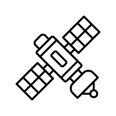 Space Satellite Creative Icons Design